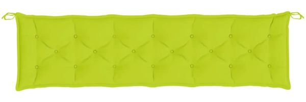 vidaXL Gartenbank-Auflagen 2 Stk. Hellgrün 200x50x7 cm Oxford-Gewebe 361746 Bild 5
