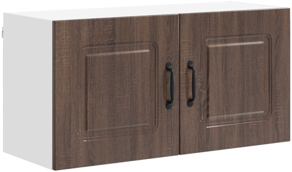 vidaXL Küchenschrank Kalmar Braun Eichen-Optik 80 x 31 x 40 cm 884588