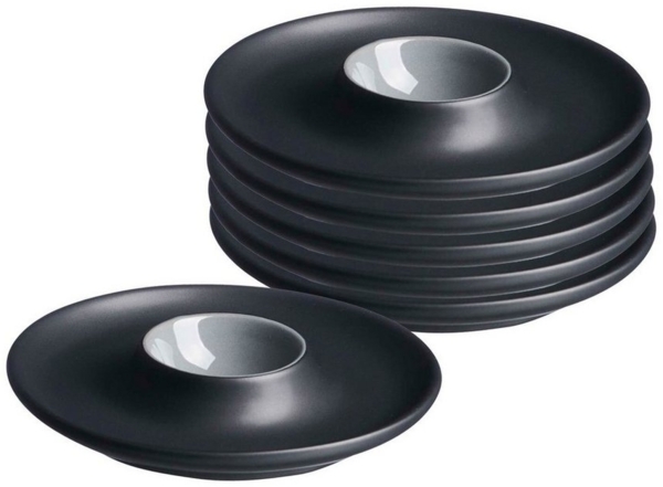 Ritzenhoff & Breker JASPER Eierbecher ø 12 cm schwarz 6er Set