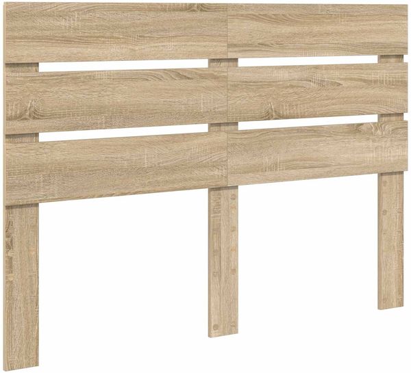 vidaXL Bettrahmen Sonoma-Eiche 140 x 200 cm Ingenieurs Holz 3411829 Bild 7