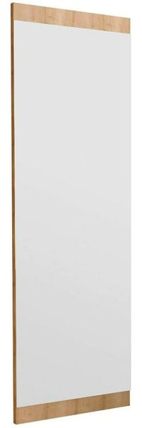 Dmora Spiegel Fiammetta, Spiegel mit Rahmen, Wanddekorationsartikel, Spiegeldekoration, 40x2h120 cm, Eiche