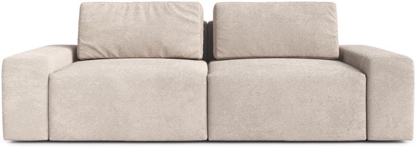 AX LIVING Arkleton 2 Sitzer Sofa Modern 260 cm Beige Stilvoll Bequem