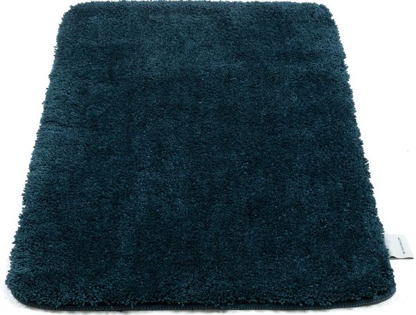 TOM TAILOR HOME Badematte Cozy Bath UNI, Höhe 27 mm, rutschhemmend beschichtet, fußbodenheizungsgeeignet, Polyester, rechteckig, Badteppich, Uni Farben, rechteckig, rund und oval erhältlich