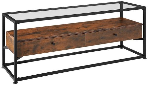 tectake Sideboard Maidenhead (Lowboard, Montagematerial, Montageanleitung), Industrial Style
