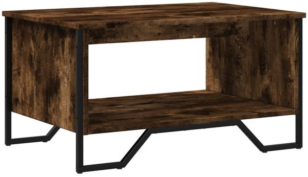 Couchtisch, Sofatisch Räuchereiche 75x51x40 cm Holzwerkstoff