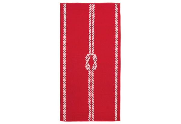ZOLLNER Strandtuch, Glattvelours (1-St), 100 x 200 cm, 100% Baumwolle, vom Hotelwäschespezialisten