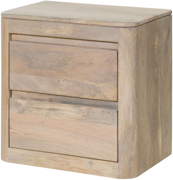 Nachttisch Mango 50x35x50 weiß lackiert TORONTO #363