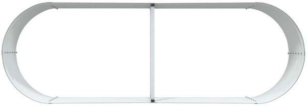 vidaXL Hochbeet Grün 240 x 80 x 44 cm Stahl 42008129 Bild 8