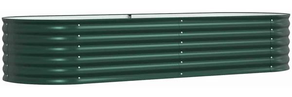 vidaXL Hochbeet Grün 240 x 80 x 44 cm Stahl 42008129 Bild 5