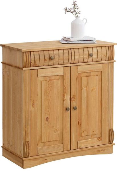 OTTO home Kommode Teresa Sideboard nur 2 Schubkästen, aus massiver Kiefer Breite 84 cm, Höhe 90 cm, FSC®