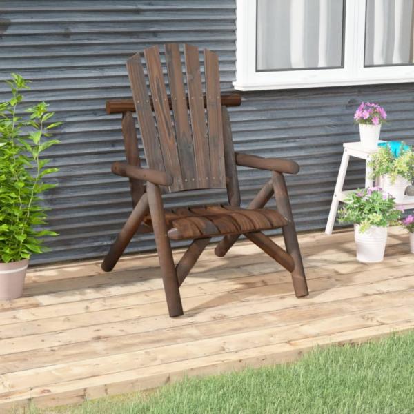 vidaXL Gartenstuhl 68x86x103 cm Massivholz Fichte 363344