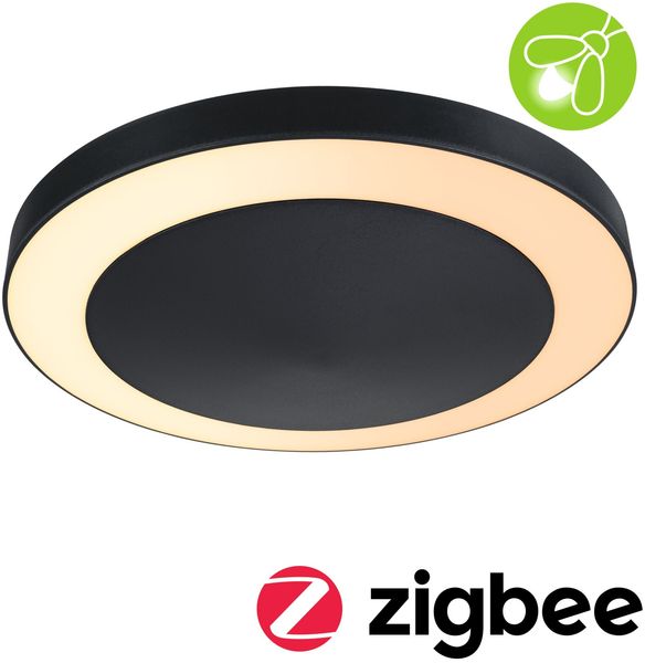 Paulmann 94525 LED Deckenleuchte Smart Home Zigbee Circula Dämmerungssensor