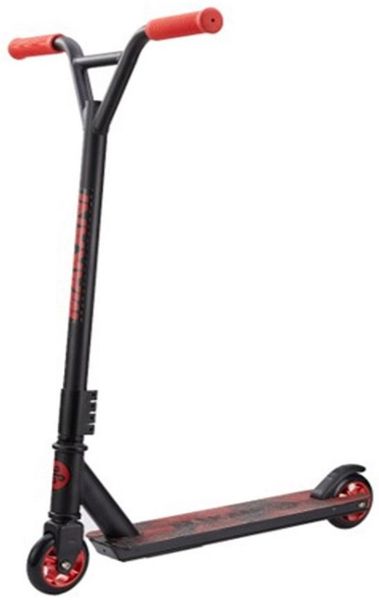 Makani Scooter Gord, 88A PU-Räder, Griff 360° drehbar, Hinterradbremse, ABEC7 rot