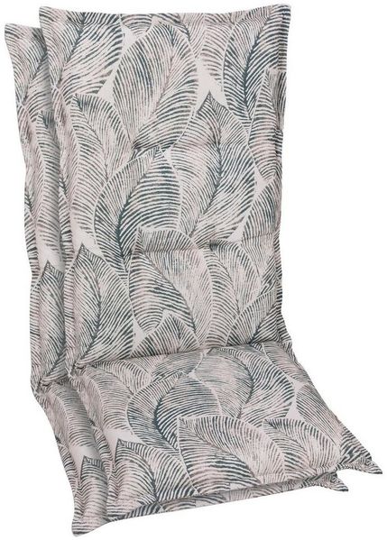 GO-DE Hochlehnerauflage, (Set, 2 St), 120x50 cm