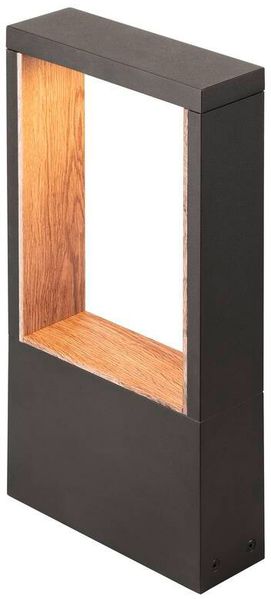 SLV FLATT II 36, Stehleuchte, PHASE, 2700 K, IP65, quadratisch, anthrazit / braun - Stand-, Wand- und Deckenleuchten (Outdoor)
