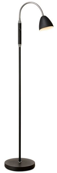 Halo Design 747849 Stehleuchte Room 1-flammig Schwarz Chrom