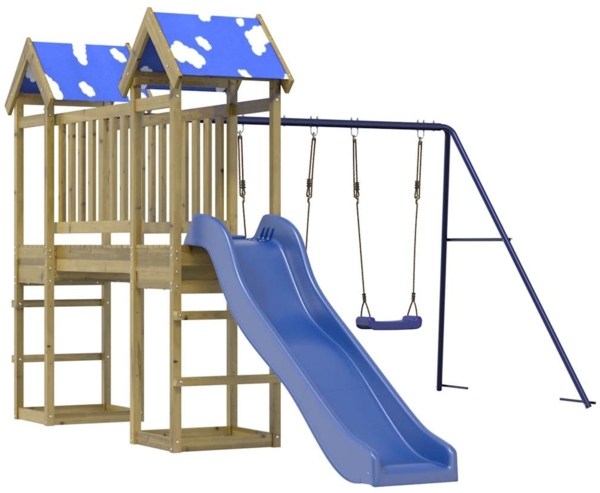 vidaXL Spielturm Imprägniertes Kiefernholz 3279021