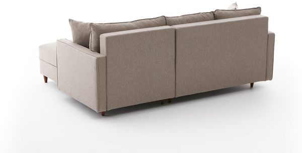 Ecksofa, 'Eva', 82 x 195 x 210, Creme Bild 9