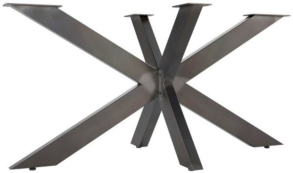 SO-TECH® Tischgestell SPIDER Schwerlast Tischbeine Tischfüße, einfache Montage, für Esstisch, used look, H 710 x B 780 x L 1500 mm