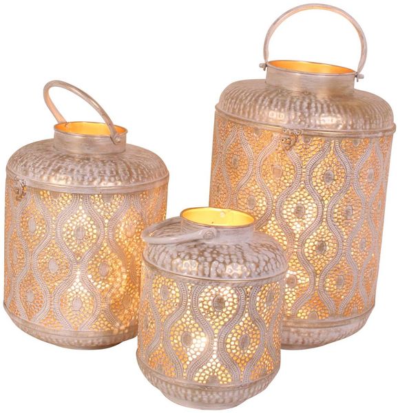 Orientalische Laternen Suraya 3er Set