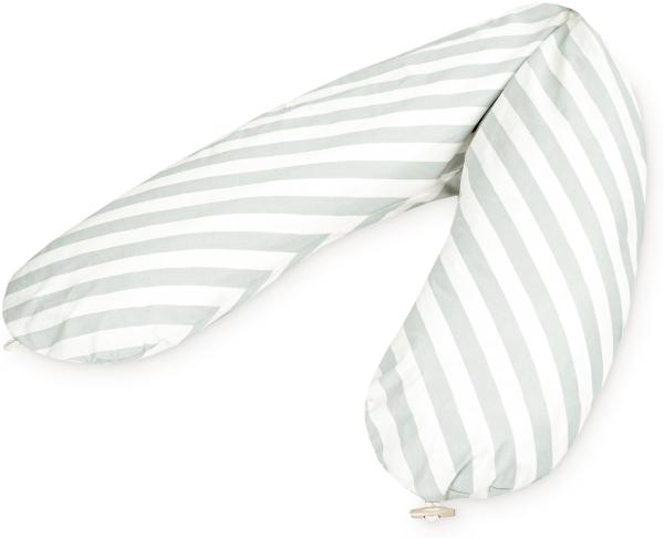 Stillkissen mit Knopf, Organic Stripes