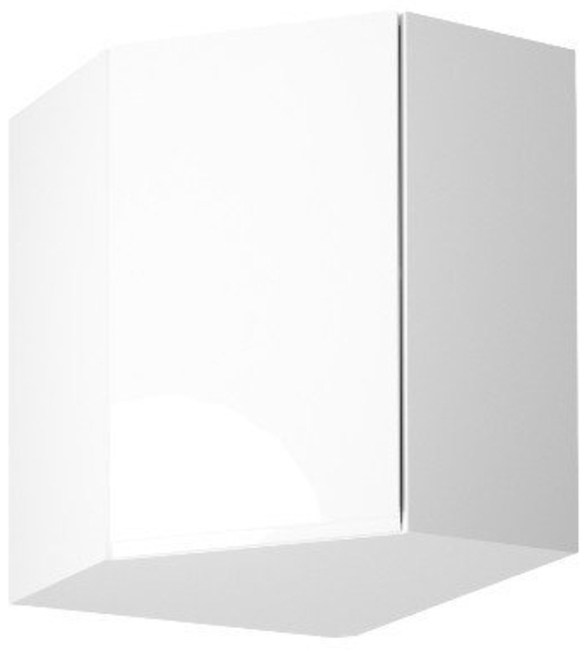 ROYAL24_MARKT Eckhängeschrank - Elegante und optimale Küchenecken. (Eckhängeschrank, 1-St, Aspen G60N) Feinste Qualität - Modern - Zeitlos.