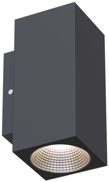 Mathias II LED-Wandleuchte IP65 3000K 6W 520lm Anthrazit
