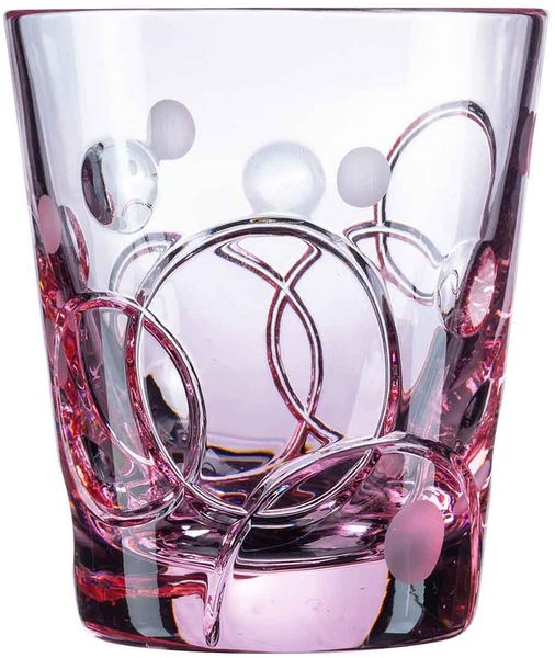 Becher Kristall Circle lavender (8,5 cm)
