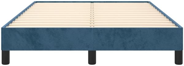 Bettgestell Dunkelblau 120x200 cm Samt [346968] Bild 5