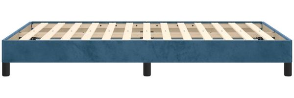 Bettgestell Dunkelblau 120x200 cm Samt [346968] Bild 6
