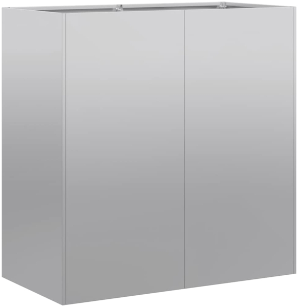 vidaXL Pflanzkübel 80x40x80 cm Verzinkter Stahl 860715