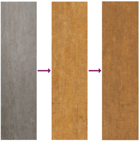 vidaXL Hochbeet 100x100x41 cm Cortenstahl 824516 Bild 5