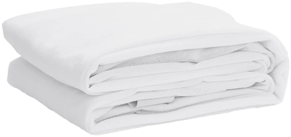 vidaXL Matratzenschoner Weiß 100x200 cm Wasserdicht 4100169