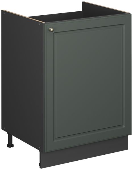 Spülenunterschrank Fame-Line Grün-Gold Landhaus/Anthrazit 60 cm Vicco