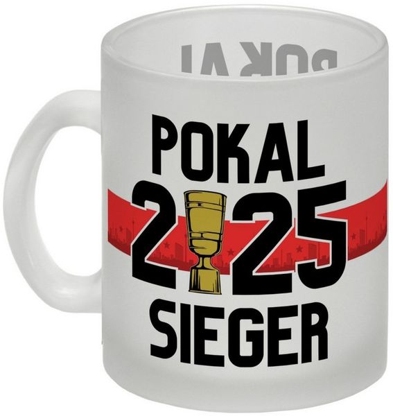 speecheese Tasse Stuttgart Pokalsieger 2025 Glas Tasse