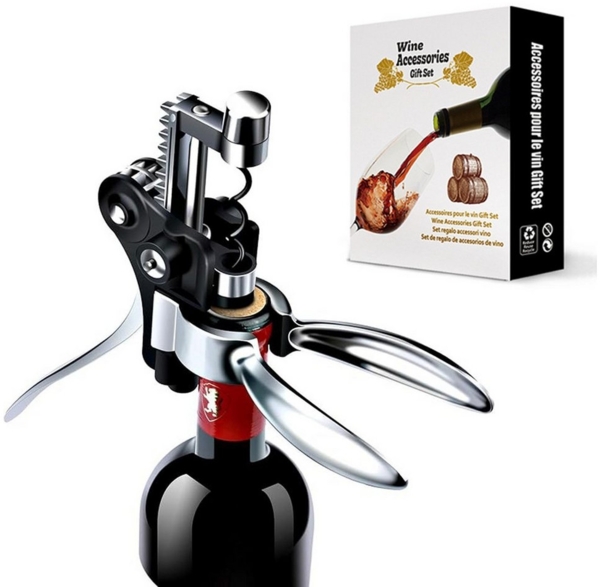 autolock Weinflaschenöffner Korkenzieher Wein Flaschenöffner, für alle Arten von Korken Bild 5