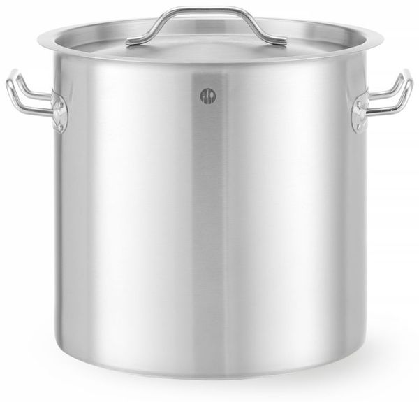 HENDI Kochtopf - mit Deckel, Budget Line, 36L, ⌀360x(H)360mm
