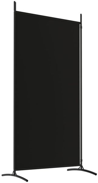 vidaXL 2-tlg. Paravent Schwarz 175x180 cm Stoff 350261 Bild 6