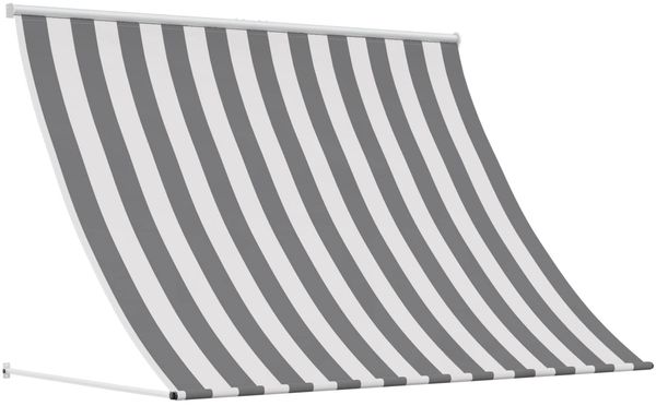 vidaXL Markise Anthrazit und Weiß 150 x 150 cm 42037073
