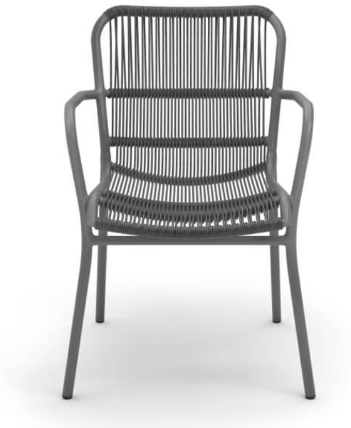 Best Stapelstuhl Ives 552433 anthrazit 2 Stück