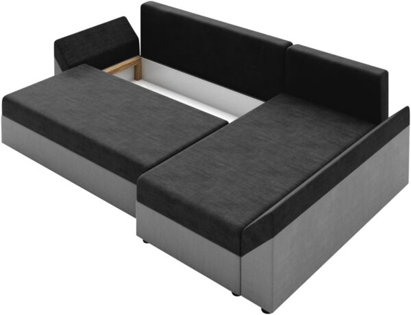 Ecksofa Chione L (Farbe: Mikrofaza 0009 + Mikrofaza 0010) Bild 5