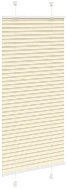 vidaXL Plissee Creme 60x100 cm Stoffbreite 59,4 cm Polyester 4015271 Bild 3
