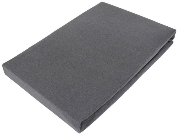 Casa Colori Spannbettlaken Jersey 140x200 cm aus 100% Baumwolle, Baumwolle, Gummizug: rundum, (1 Stück), robust & pflegeleicht
