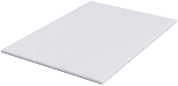 vidaXL Matratzenauflage, Jacquard Stoff weiß, Höhe 3,5 cm, 160x200 cm Bild 5