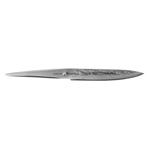 P-19 HM CHROMA type 301 Allzweckmesser mit Hammerschlagoptik