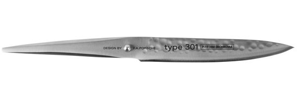 P-19 HM CHROMA type 301 Allzweckmesser mit Hammerschlagoptik
