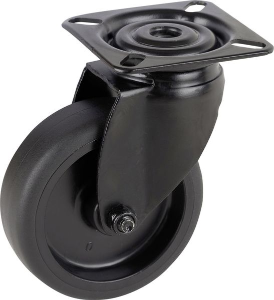 Design-Lenkrolle 75 x 25 mm Tragkr. 60 kg