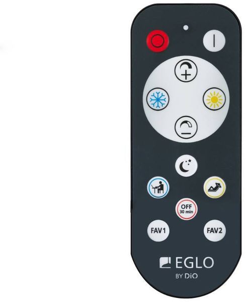 Eglo 900596 Deckenleuchte ULISANO Alu, Stahl schwarz, Kunststoff weiss LED 21W 3000-6500K L:42cm B:42cm H:5. 5cm dimmbar Bild 6