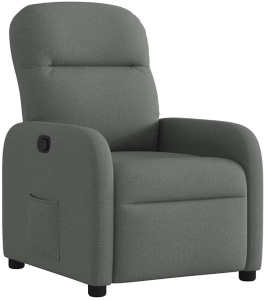 vidaXL Relaxsessel Dunkelgrau Stoff 4015523