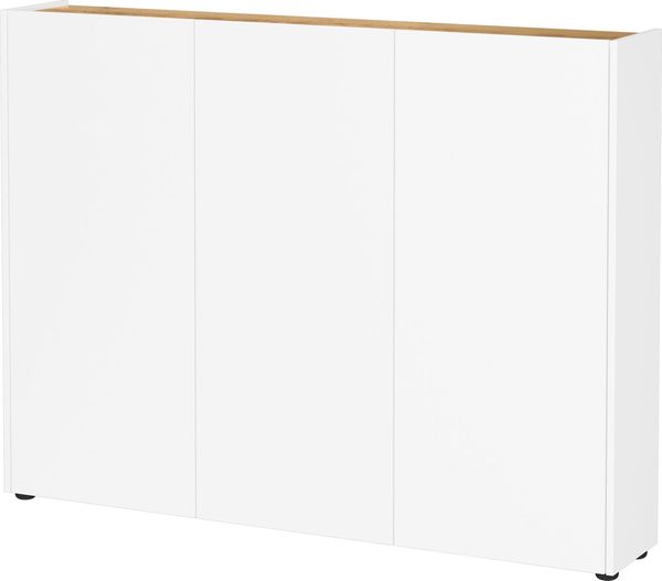 GERMANIA Schuhschrank GW-Libbiano, ideal für schmale Flure, Breite 138 cm, in 3 verschiedenen Höhen